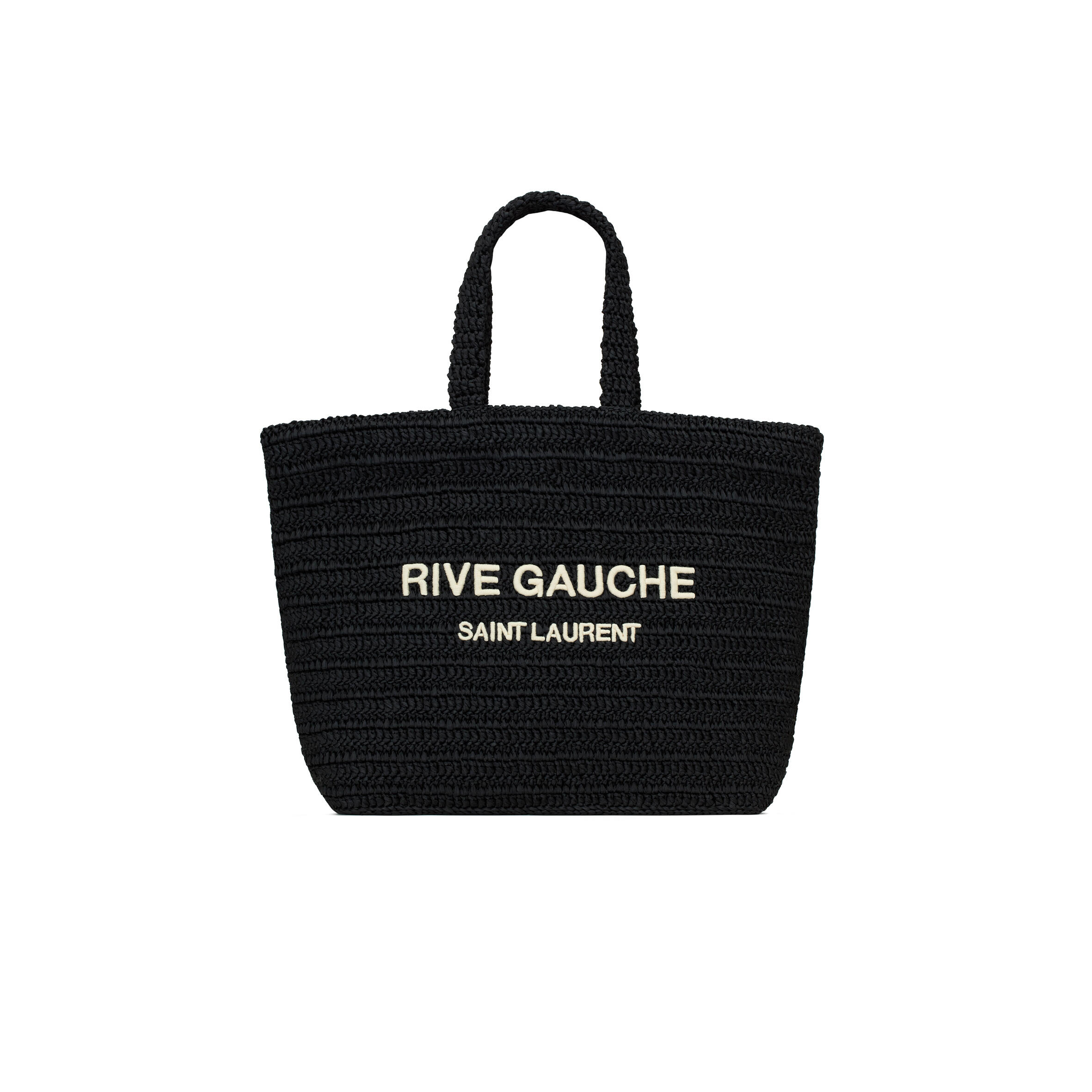 Y51 RIVE GAUCHE TOTE IN RAFFIA 688864GAAA11031 (38*35*14.5cm) Master Quality